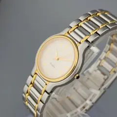 상태매우좋음 배터리 신품 정비 완료 SEIKO EXCELINE 콤비 가동품