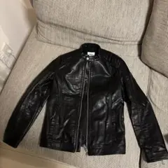 ZARA ブラックレザージャケット