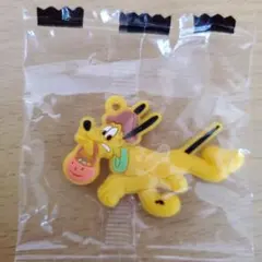 ザイーニ　チョコエッグ　ハロウィン　プルート ラバーストラップ イエロー