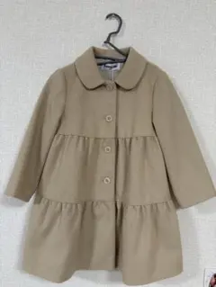 ⭐︎新品未使用タグ付き⭐︎familiar ベージュ コート 100センチ