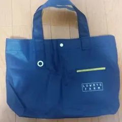 LOWRYS FARM ショップ袋 ネイビー