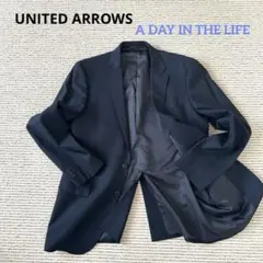 ユナイテッドアローズ　アデイインザライフ　ストライプ テーラードジャケット