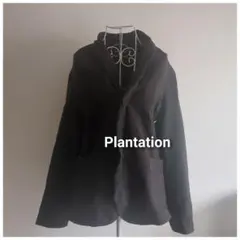 Plantation ダークグレー ショールカラー ジャケット