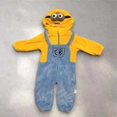 ミニオン ミニオン風　フード付きロンパース　カバーオール　コスチューム　着ぐるみ