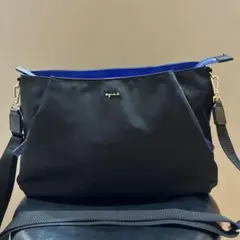 極美品 agnes b VOYAGE トートバッグ マザーズバッグ 大容量 - メルカリ