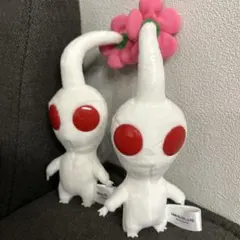 三英貿易 ピクミン 白ピクミン ぬいぐるみ 2体セットのサムネイル