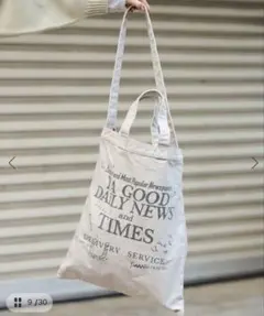 IENA BLANC COTTON BAG トートバッグ エコバッグ - メルカリ