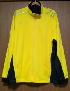 アシックス フルジップジャージジャケット イエロー