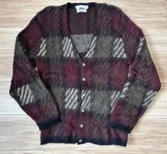 70sVan Heusen モヘアカーディガン ウール75% モヘア25% - メルカリ
