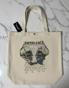 【新品】METALLICA メタリカ トートバッグ スカルデザイン バンドグッズ