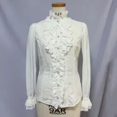 Victorian maidenレースリボン付スタンドカラーブラウス - メルカリ