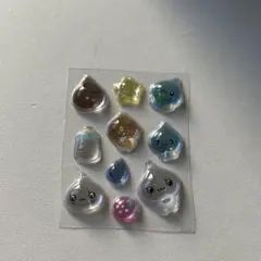 ボンボンドロップシール ミニ しずくちゃん