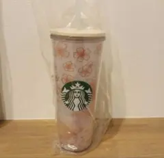 スターバックス桜2025コールドカッブタンブラーレイヤード
