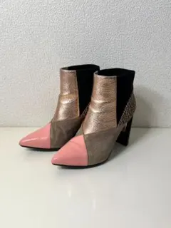 ★UNITED NUDE　サイドゴアブーツ　マルチカラー　36