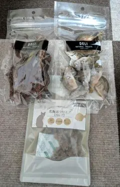 新品 国産 牛たん皮 真鯛 カレイ 犬 猫おやつ ナチュラルハーベスト 天然素材のサムネイル