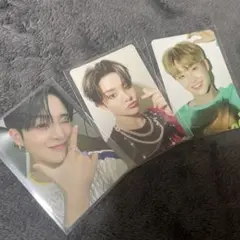 treasure ジフン トレカ3枚セット