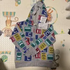 TRAIN GARAGE 新幹線デザイン パーカー 100cm