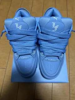 PUMA LaFrance スニーカー ブルー ロープカスタム lanvin PUMA LaFrance スニーカー ブルー ロープカスタム lanvin - メルカリ