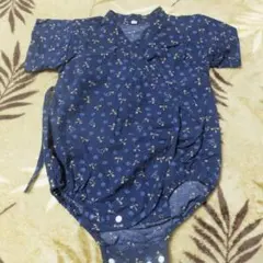 子供服　ベビー服　甚平　じんべい　浴衣　パジャマ　 ロンパース　80㎝