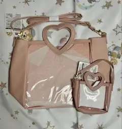 ダイソー 推し活バッグ 推し活ポーチ ピンク