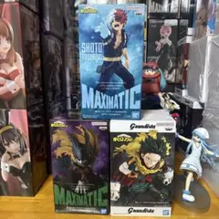 僕のヒーローアカデミア 緑谷2体とトドロキのフィギュアセット 新品未開封品