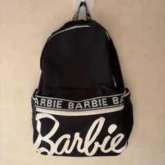 Barbie ロゴ入り ブラックバックパックのサムネイル