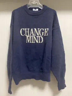 プリント ニット