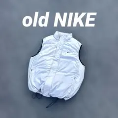 ドローコード付き シルバー 00s NIKEGOLF ダウンベスト 2004年製