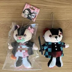 鬼滅の刃 ベア & キャット ぬいぐるみ ジャンプショップ 炭治郎 禰豆子