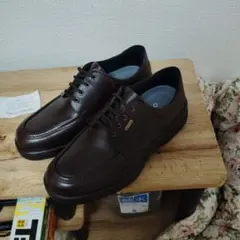 ブラウン カジュアルシューズ レースアップ