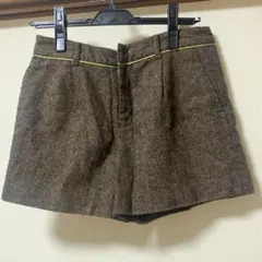 茶色 ショートパンツ
