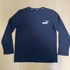 PUMA 黒 長袖カットソー 140サイズ