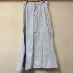 earth music ecologyデニムスカート ライトブルー