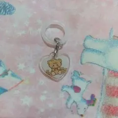 ミッコ　LiLaiamode　ラテ（くま）目印チャーム