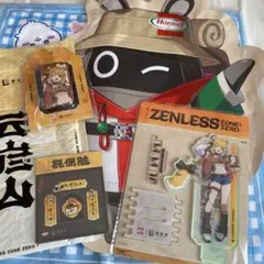 ゼンゼロ アクリルスタンド 缶バッジ Hormelコラボ 橘福福 ホーメル 4