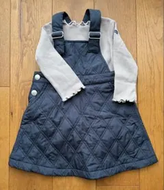 branshes キルティング ジャンパースカート +インナーセット90cm