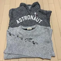 スヌーピー ASTRONAUT フード付きパーカー&スウェット