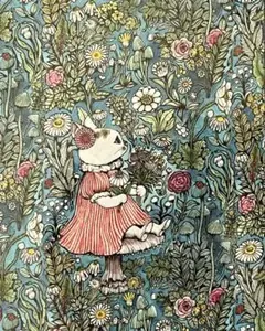 ヒグチユウコ GUCCI ポストカード こはるちゃんのサムネイル