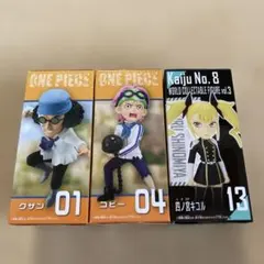 ワンピース　ワールドコレクタブルフィギュア　３箱のサムネイル