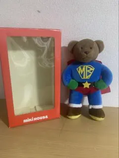 miki HOUSE ミキハウス MIGHTY BEAR ぬいぐるみ テディベアのサムネイル