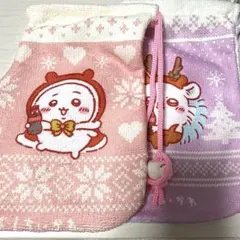コカコーラ×ちいかわ クリスマスソックスオーナメント ちいかわ モモンガ