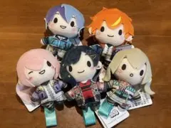 プロセカ ビビバス ふわぷち マスコット ぬいぐるみ 5種セット×2