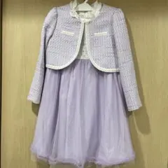 エル アン ノアール ツィードアンサンブル　サイズ130