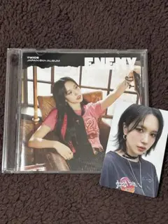 TWICE Enemy ミナ盤 CD トレカ 未再生