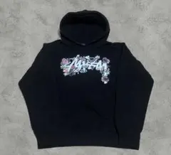 レア商品 Stussy パーカー ブラック 短丈