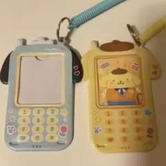 サンリオ ガラケー型パスケース ポムポムプリン ポチャッコ