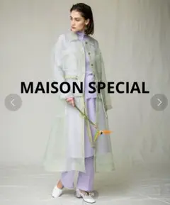 【新品】MAISON SPECIAL ジャガードスプリングモッズコート 新品】MAISON SPECIAL ジャガードスプリングモッズコート - メルカリ