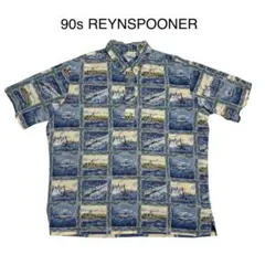 90s レインスプーナー 【XL】 アロハ ハワイアン シャツ ヴィンテージのサムネイル