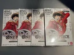 ワンピースカード ワンピースデイ2024 ONEPEACEDAY2024 ×4個