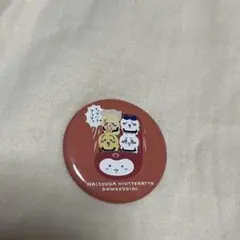 ちいかわ ゆうえんち 缶バッジ うさぎ ちいかわ ハチワレ ラッコ